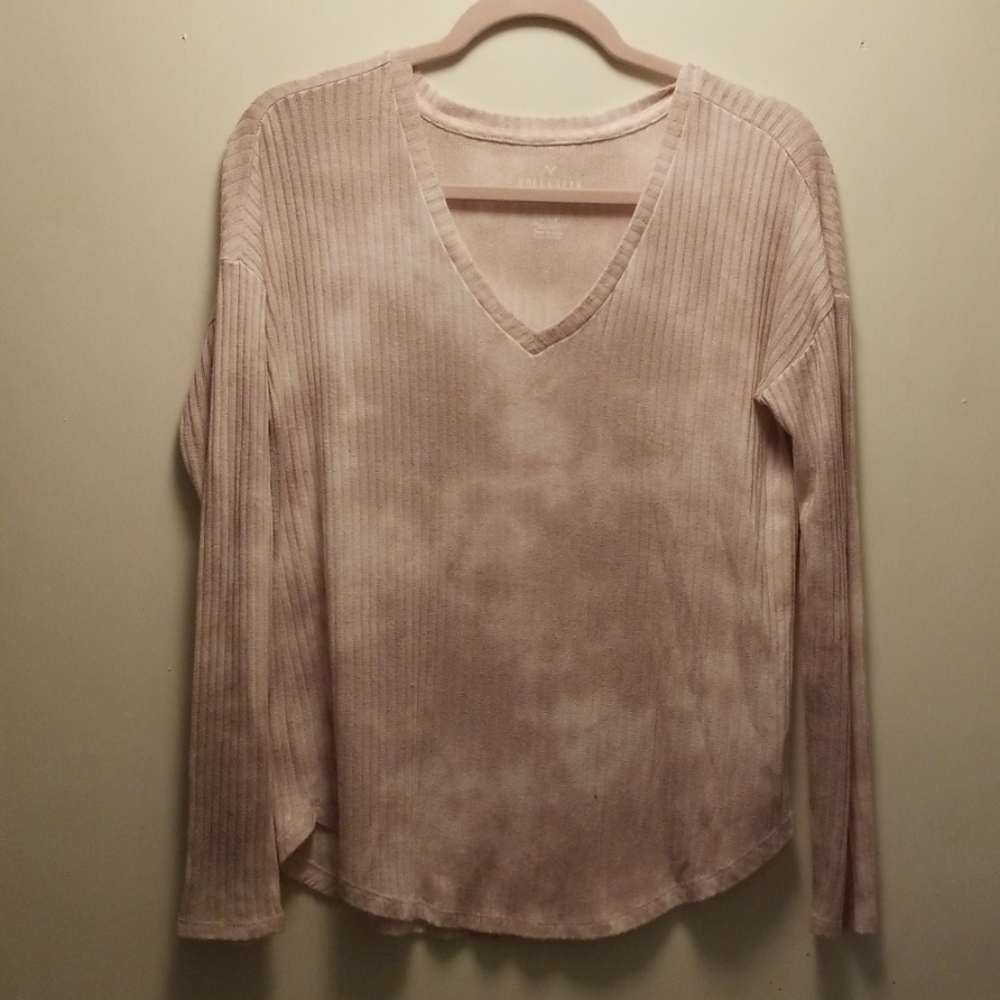 Pink Clouds American Eagle Sweater